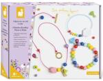 Janod Atelier Set creativ Fabricare bijuterii Curcubeu 3 buc de la 6 ani (J07936)