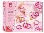 Janod Atelier Set creativ Confecționare bijuterii Inele cu perle 10 buc (J09125)