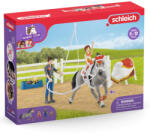 Schleich Schleich, Horse Club, Acrobatiile Miei pe cal, set, 42443 Figurina