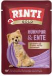 RINTI GOLD PUR csirke & kacsa alutasak 6 x 100 g