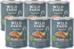  Wild Farm WILD FARM Superfood Salmon (Lazac cukkinivel, édesburgonyával és fűszernövényekkel) 6x800g gabonamentes kutyatáp