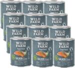 Wild Farm WILD FARM Superfood Salmon (Lazac cukkinivel, édesburgonyával és fűszernövényekkel) 12x800g gabonamentes kutyatáp