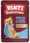 RINTI GOLD PUR csirke & baromfiszív alutasak 6 x 100 g