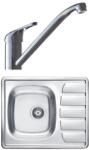 Alveus SETA265 - Konyhai mosogató ZOOM+mosogató csaptelep RIVIERA 14, 8 cm szatén/króm SETA265 (AV0145)