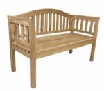 divero Kerti pad DIVERO 2 személyes kezeletlen 131, 5 cm (GL05219)