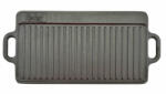 Newalor Öntöttvas grill lap 2 oldalas 50.5x23.5x1.5cm (NW31)