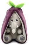 Deglingos 2 în 1 Elefant de pluș / Vânătă - Catifea (80103)