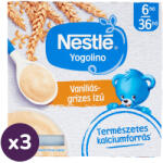 Nestlé Yogolino vaníliás-grízes ízű babapuding 6-36 hónapos korig (12x100 g)