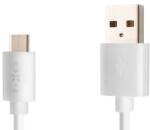 FIXED Long USB - USB-C adat-/töltőkábel 20W, 2m, fehér (FIXD-UC2M-WH) (FIXD-UC2M-WH) (FIXD-UC2M-WH)