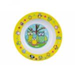 BANQUET Tányér mély 20 cm műanyag bagoly mintával 12840159 Kifutó termék! (12840159)