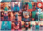 Educa Puzzle Fashion Animals Educa 200 darabos 6 évtől (20219)