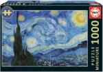 Educa Puzzle Starry Night Miniature Educa miniatűr 1000 darabos és Fix ragasztó (20247)