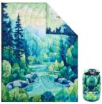 KINGCAMP Kempingtakaró Smart 150 XL KS2435 Forest fehér|kék|zöld