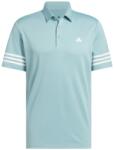 adidas Мъжка блуза с яка Adidas 3 Stripe Polo Shirt Mens - Mint