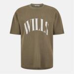 Jack Wills Тениска Jack Wills Men's JW Waffle Graphic Regular Fit T-Shirt - Smokey Olive