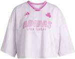adidas Тениска Adidas Women's Tiro Cropped T-Shirt Crop Top - Ice Lavender