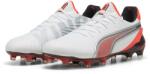 PUMA Футболни бутонки Puma Mens PUMA King Ultimate Firm Ground Football Boots - White/Red