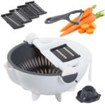 MH Protect Zöldségszeletelő szett - szűrőtállal és vágóbetétekkel