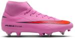 Nike Футболни бутонки Nike Mercurial Superfly 10 Academy Adults Soft Ground Football Boots - Pink/Black