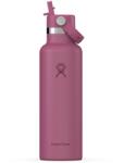 Hydro Flask Standard Mouth Water Bottle 621 ml (21 oz) with Flex Straw Cap - Reef