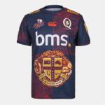 Canterbury Тениска Canterbury Queensland Reds Warm-Up T-Shirt 2025 Adults - Navy