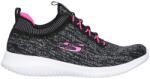 Skechers Детски маратонки Skechers Ultra Flex Bright Horizon Junior Girls Trainers - Black/Pink