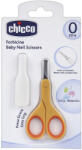 Chicco Narancssárga Színben Bébi Körömvágó Olló 0 Éves Kortól - 1 db