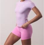 Gym King Womens Short-Sleeve Performance Gym Top - Pink Grindle