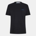 OFF WHITE Тениска OFF WHITE Men's Arrow Short-Sleeve T-Shirt Signature Arrows Motif - Black/Blue