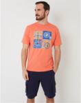 Saltwell Тениска Saltwell Men's Miller Regular Fit T-Shirt - Coral