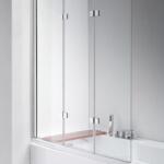 Water Fun Triad || || 6mm, 120x140 kádparaván, 3 részes, összehajtható (KPA-1203)