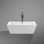 Water Fun CUBE || szabadon álló fürdőkád, fehér, 170x75x58 cm (CUB-170) - zuhanykabinpont