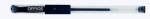 Office Products Pix transparent cu gel, cu rubber grip, varf 0.5mm, Office Products - negru (DN751105)