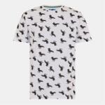 Modern Amusement Тениска Modern Amusement Men's Dogtown Regular Fit T-Shirt - White