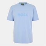 Boss Тениска Boss Men's Drop Needle Regular Fit T-Shirt - Open Blue