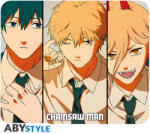 ABYstyle Chainsaw Man - Rugalmas Egérpad - Denji, Aki & Power (ABYACC505)