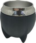  INOX mate tök (Calabaza) Torpedo 280ml - fekete