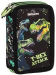 DERFORM Penar copii echipat cu trei compartimente, model dinozauri, T-REX ATTACK - Derform Penar