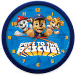 Kids Licensing Mancs Őrjárat Rescue Pups falióra 25 cm (EWA20002PW)