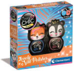  Crazy Chic Lovely Tigers csillámos körömlakk szett Clementoni (CMC18843)