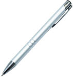  Golyóstoll nyomógombos fém ezüst test, Channel, írásszín kék (AP809488-21) - iroda-ellatas