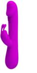Pretty Love Vibrator Iepuras Clement, 30 Moduri Vibratii, Silicon, Mov, 21 cm Vibrator