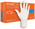 Mercator Medical dermagel púdermentes latex kesztyű, fehér, 100 db M 100 db