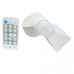 Lightex IR Сензор за движение бял 180 с дистанционно управление max. 12m. IP65 - Lightex (650AZ0001200)
