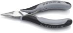 KNIPEX Cleste cu cioc semirotund pt electronica 115 mm ESD (35 22 115 ESD) Cleste