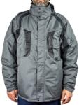 ENERGO Jacheta iarna polar gri/negru poliester/pvc marimea L (SGS-TRN-196000)