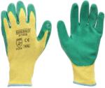 ENERGO Manusi tricot polycotton impregnate latex verde laty marimea 10 (SGS-TRN-611010)