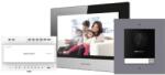 Hikvision KIT videointerfon 2 fire pentru 1 familie, monitor 7 inch, Alarma (SGS-DS-KIS702Y)