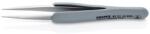 KNIPEX Penseta inox cu manson de cauciuc 123mm ESD - 92 21 10 ESD (92 21 10 ESD)