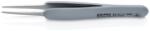 KNIPEX Penseta inox cu manson de cauciuc 123mm ESD - 92 21 11 ESD (92 21 11 ESD)
